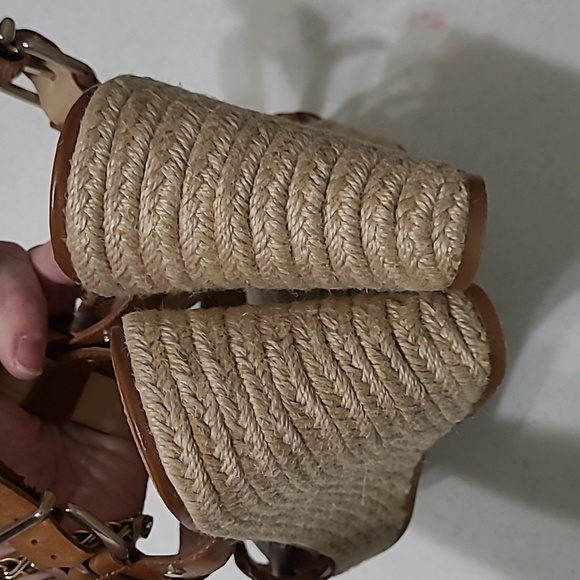 Antonio Melani strappy platform wedge sandals size 8.5 - Picture 7 of 12